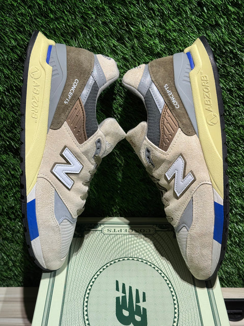 New Balance 998 MiUSA Concepts C-Note 10th Anniversary (2023) Sz 9.5M.