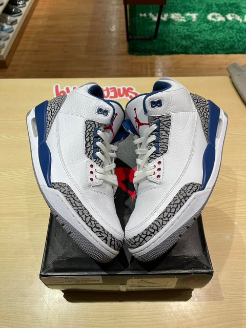 Jordan 3 Retro True Blue (2011) Sz 12