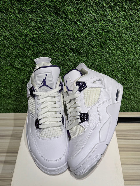 Jordan 4 Retro Metallic Purple Sz 10