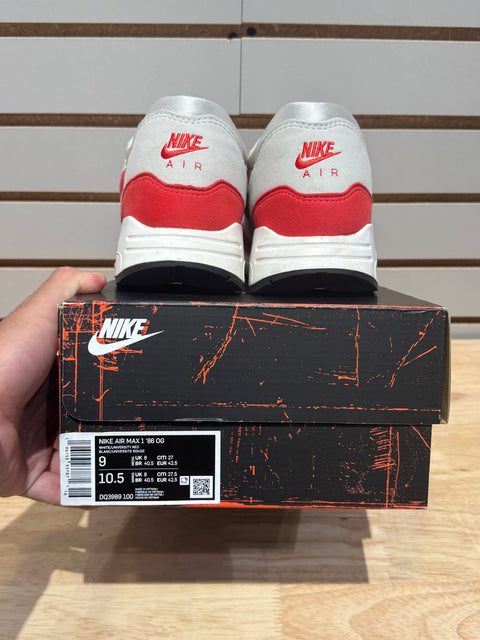 Nike Air Max 1 '86 OG Big Bubble Sport Red Sz 9