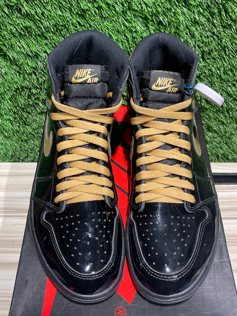 Jordan 1 Retro High Black Metallic Gold (2020) Sz 11M