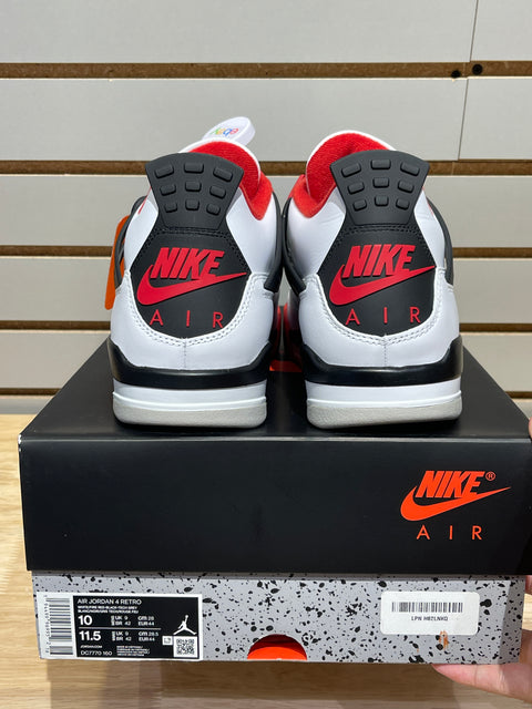 Jordan 4 Retro Fire Red (2020) Sz 10