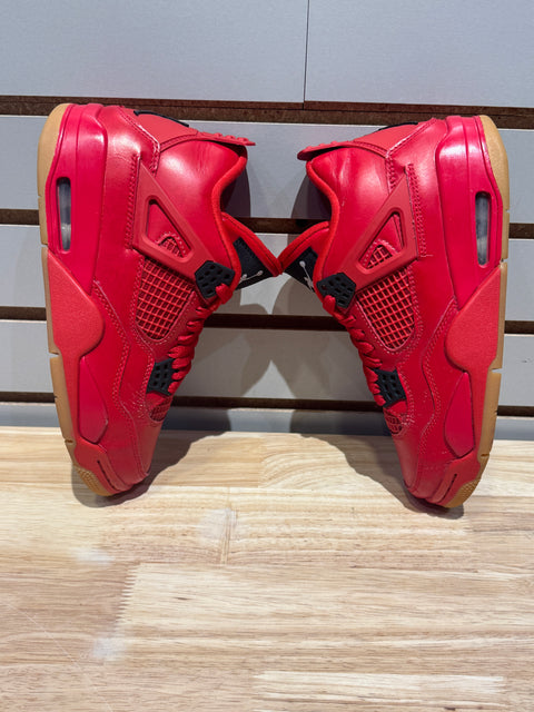 Jordan 4 Retro Fire Red Singles Day (2018) (Women's) Sz 5M/6.5W