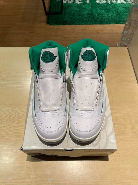 Jordan 2 Retro Lucky Green Sz 12