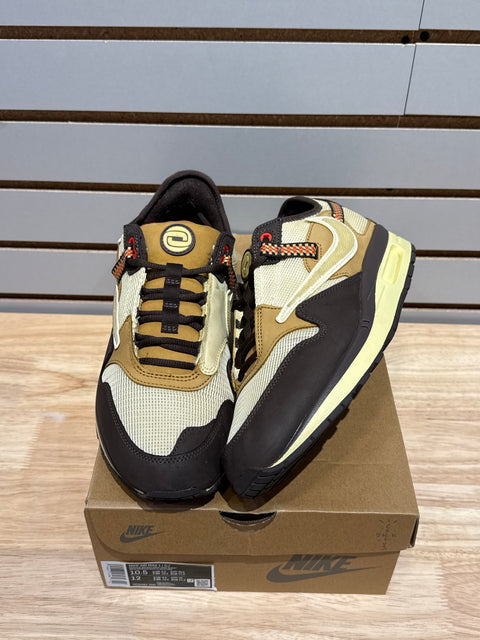 Nike Air Max 1 Travis Scott Cactus Jack Baroque Brown Sz 10.5