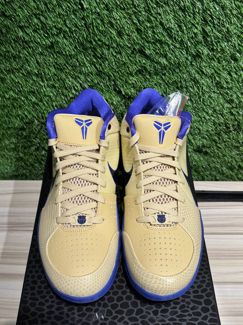 Nike Kobe 4 Protro FC Barcelona Team Gold Sz 9.5