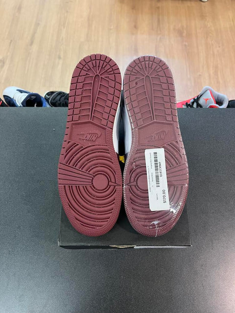 Jordan 1 Low Bordeaux (GS) Sz 7Y