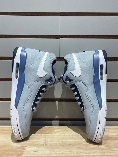 Nike Flight Legacy Wolf Grey Mystic Navy Sz 10