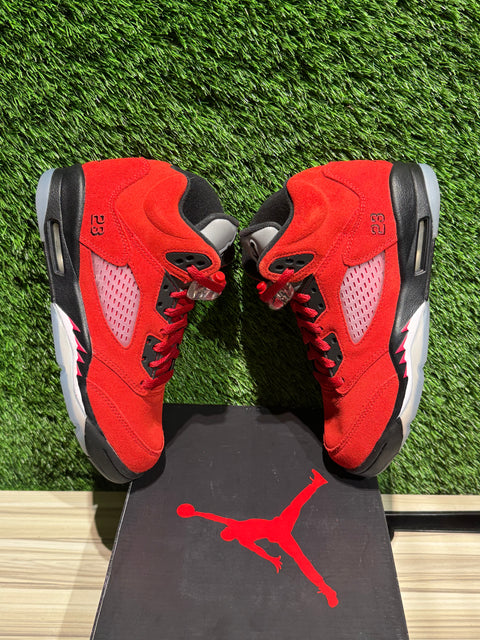 Jordan 5 Retro Raging Bull Red (2021) (GS) Sz 5.5Y