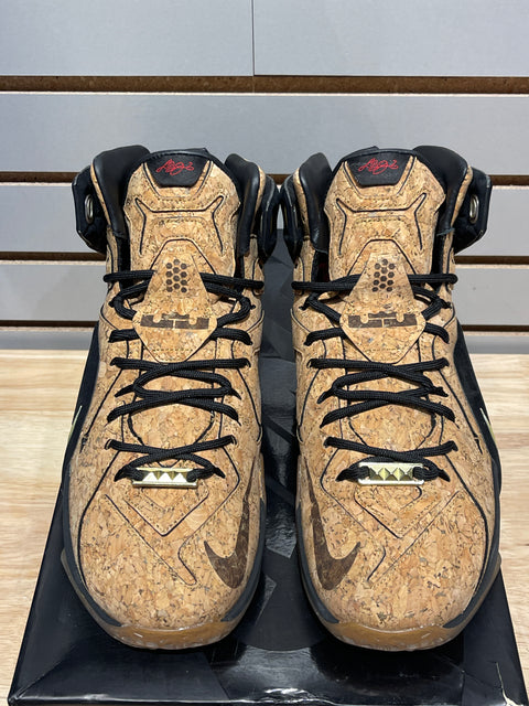 Nike LeBron 12 EXT Cork Sz 9.5
