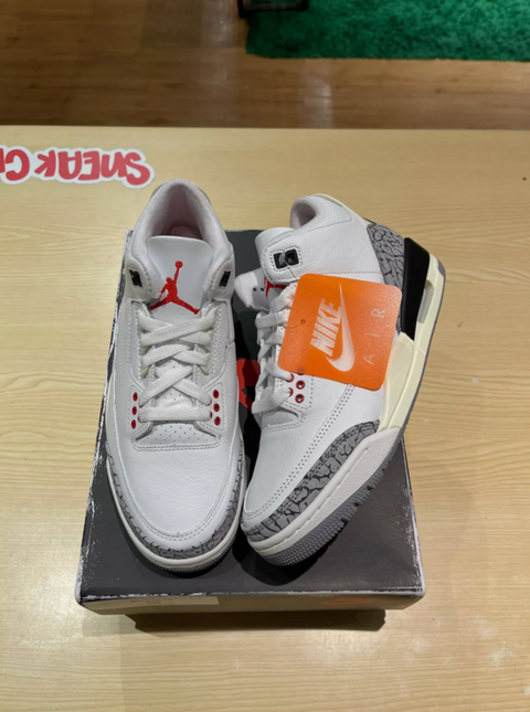 Jordan 3 Retro White Cement Reimagined GS Sneak City