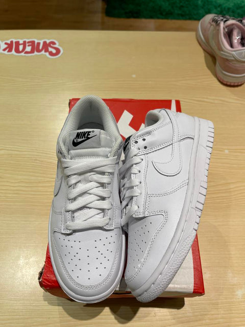 Nike Dunk Low Triple White (2021) (Women's) Sz 3.5Y/5W