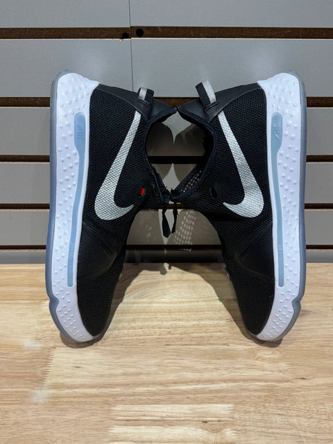 Nike PG 4 Black Light Smoke Grey Sz 11