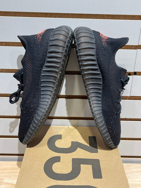 adidas Yeezy Boost 350 V2 Core Black Red Sz 13