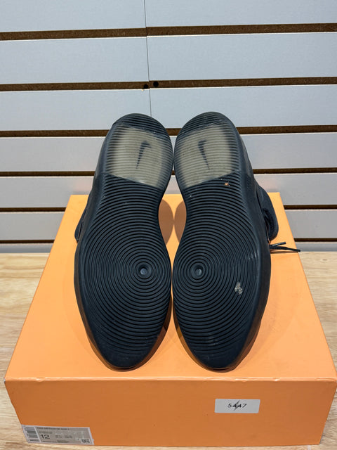 Nike Air Fear of God 1 Triple Black Sz 12