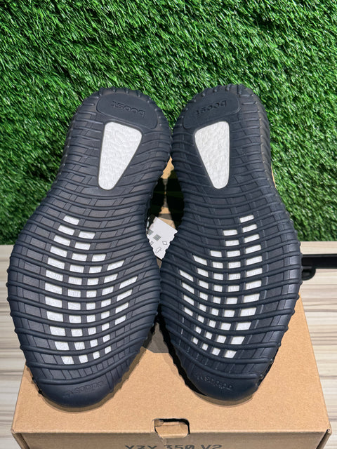 adidas Yeezy Boost 350 V2 Core Black White Sz 9.5