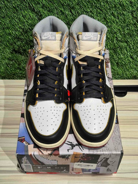 Jordan 1 Retro High Union Los Angeles Black Toe Sz 9.5M
