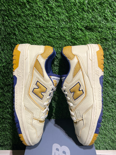 New Balance 550 Aime Leon Dore Masaryk Community Gym Yellow Sz 10.5