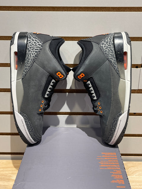 Jordan 3 Retro Fear Pack (2023) Sz 10.5