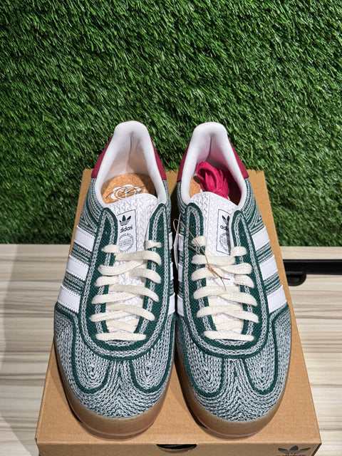 adidas Gazelle Indoor Sean Wotherspoon Hemp Green Sz 10