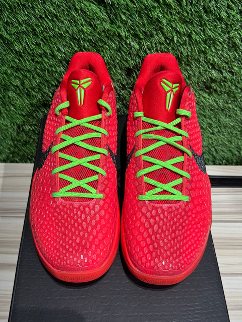 Nike Kobe 6 Protro Reverse Grinch Sz 10