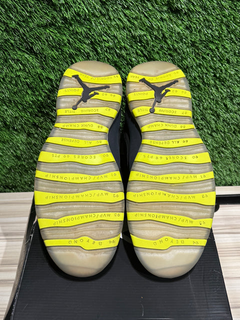 Jordan 10 Retro Venom Green Sz 10.5