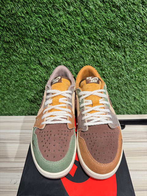 Jordan 1 Retro Low OG Zion Williamson Voodoo Sz 8.5