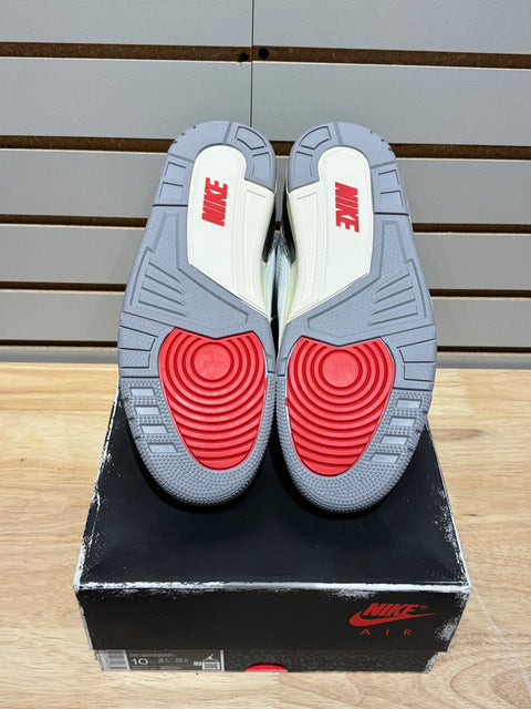 Jordan 3 Retro White Cement Reimagined Sz 10