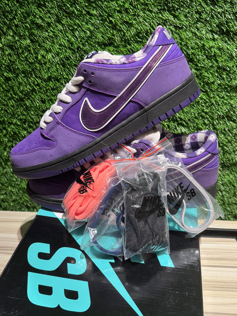 Nike SB Dunk Low Concepts Purple Lobster Sz 9.5M