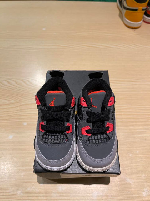 Jordan 4 Retro Infrared (TD) Sz 3C