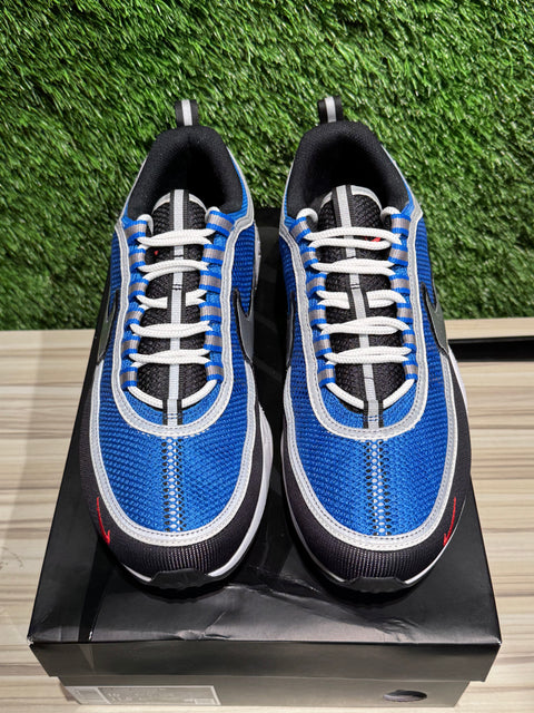 Nike Air Zoom Spiridon SP Signal Blue Sz 10M