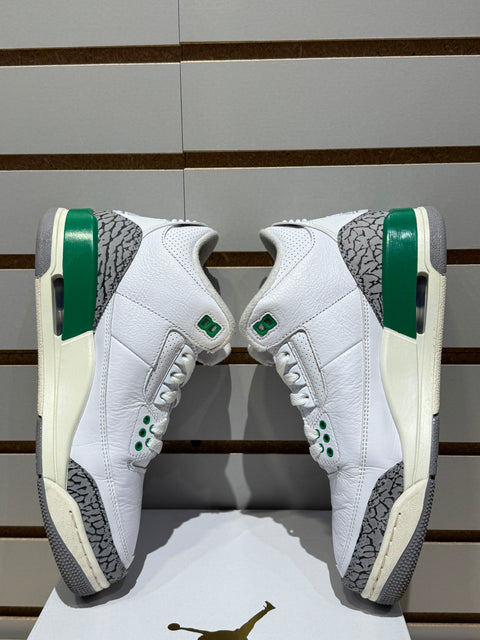 Jordan 3 Retro Lucky Green (Women's) Sz 6M / 7.5W