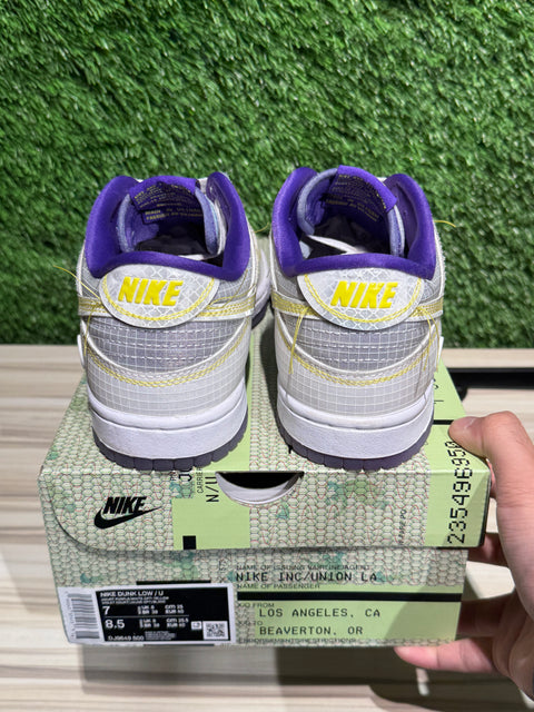 Nike Dunk Low Union Passport Pack Court Purple Sz 7M