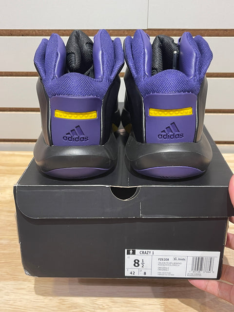 adidas Crazy 1 Lakers Away (2023) Sz 8.5