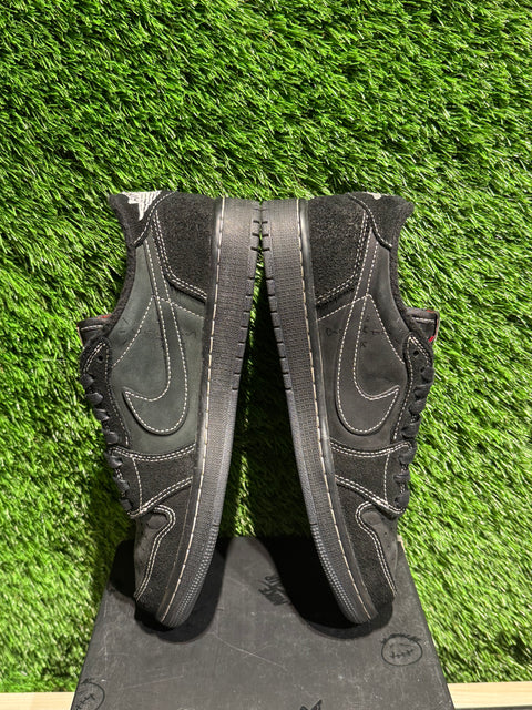 Jordan 1 Retro Low OG SP Travis Scott Black Phantom Sz 7M