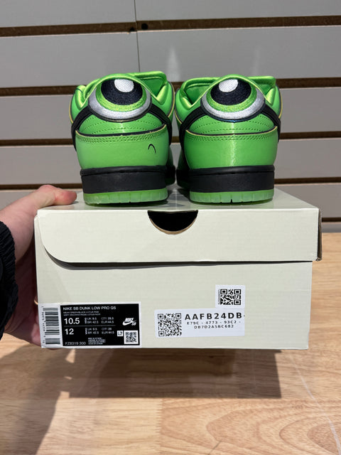 Nike SB Dunk Low The Powerpuff Girls Buttercup