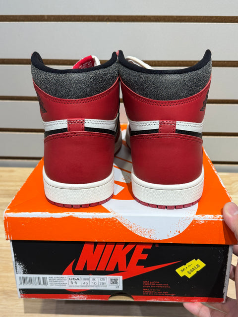 Jordan 1 Retro High OG Chicago Lost and Found Sz 11