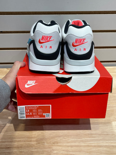 Nike Air Structure OG White Neo Teal Sz 13