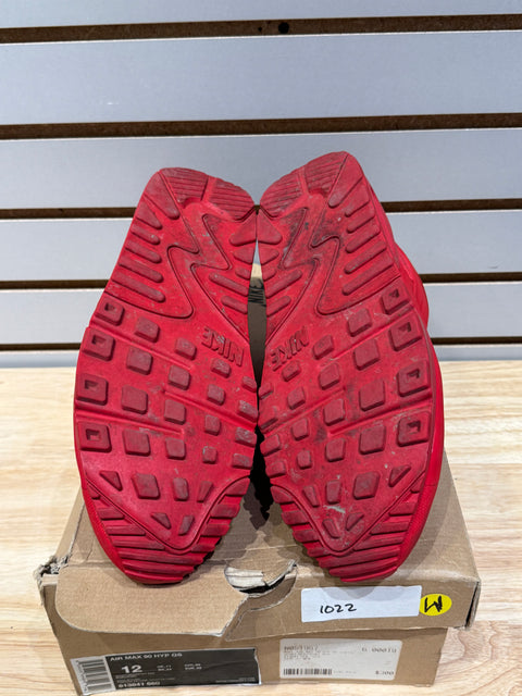 Nike Air Max 90 Hyperfuse Independence Day Red Sz 12
