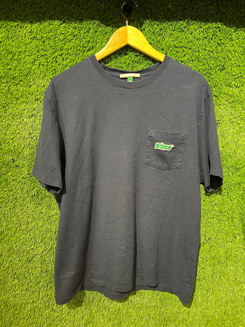 Vintage Prince Navy Pocket Patch Tee Sz L