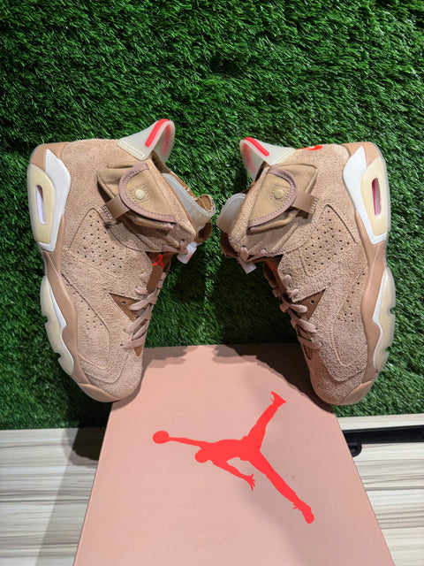Jordan 6 Retro Travis Scott British Khaki Sz 7M