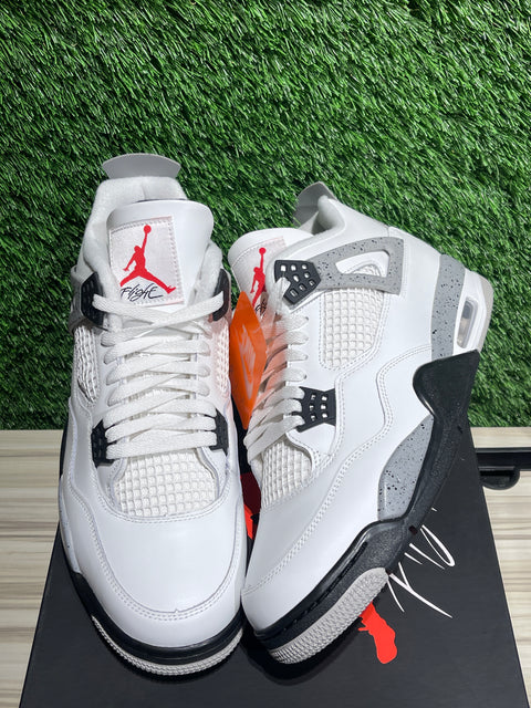 Jordan 4 Retro White Cement (2025) Sz 12