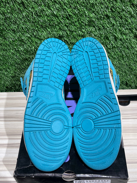 Nike SB Dunk Mid Premium Peacock Sz 7.5M