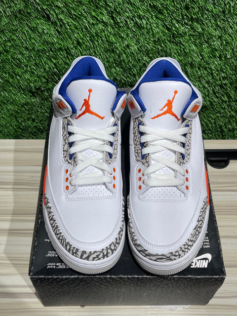 Jordan 3 Retro Knicks Sz 8.5M