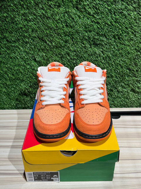 Nike SB Dunk Low Concepts Orange Lobster Sz 9.5