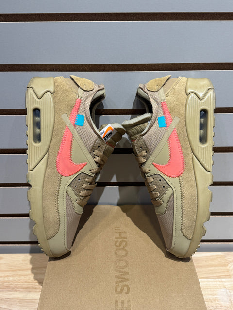 Nike Air Max 90 Off-White Desert Ore Sz 9.5