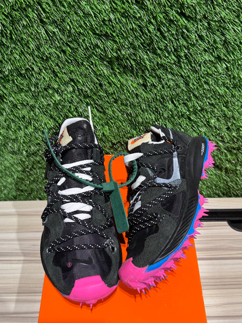 Nike Zoom Terra Kiger 5 Off-White Black (Women's) Sz 3.5M / 5W