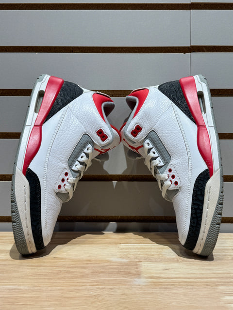 Jordan 3 Retro Fire Red (2013) Sz 8.5