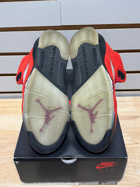 Jordan 5 Retro Raging Bull Red (2021) (GS) Sz 7Y