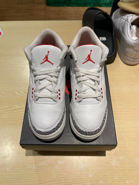 Jordan 3 Retro White Cement Reimagined Sz 5.5Y/7W